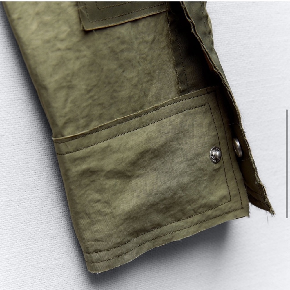 Zara Nylon Patchwork Cropped Top - image 3